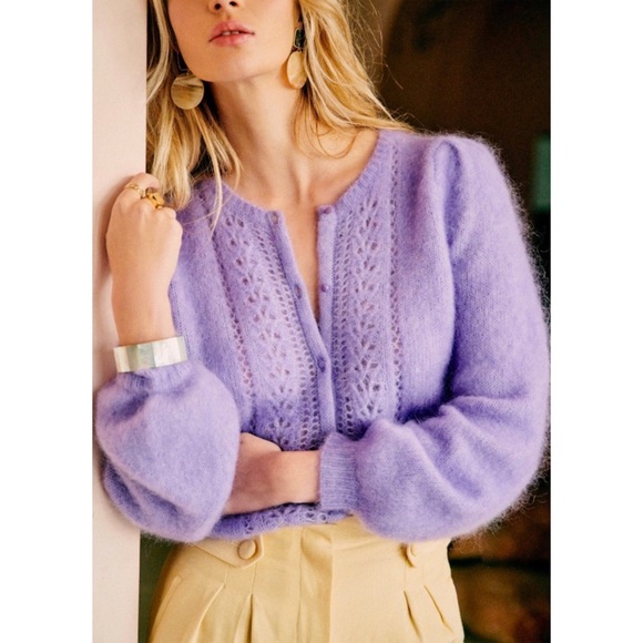 Vintage Purple Cardigan - Picture 7 of 15